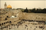 Dome of the Rock and Wailing wall